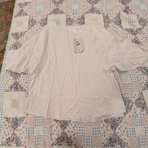 H&M Women's Cream Top